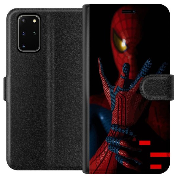 Samsung Galaxy S20+ Lompakkokotelo Spiderman voima