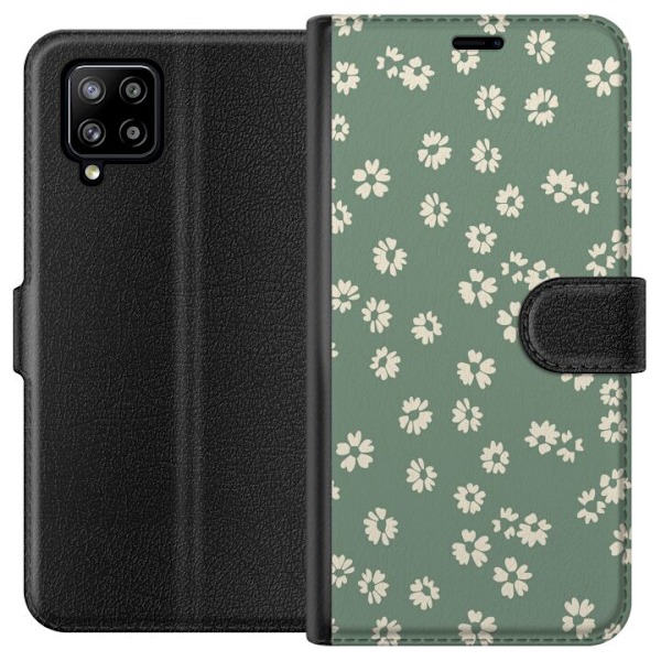 Samsung Galaxy A42 5G Plånboksfodral Blomsterdröm – färgglatt blommönster