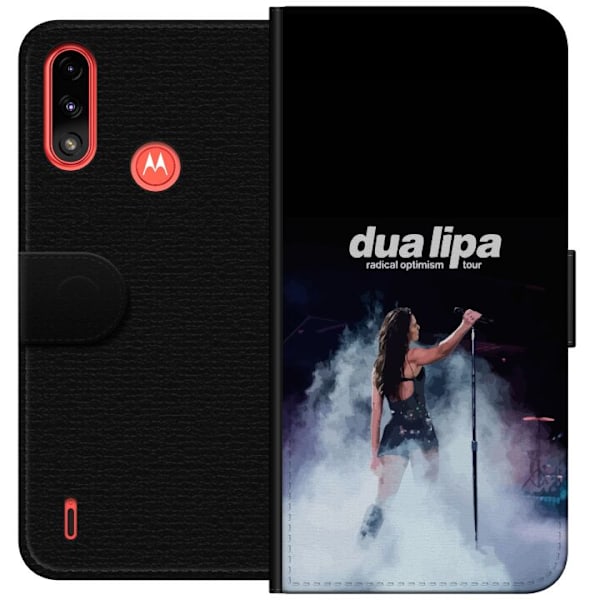 Motorola Moto E7 Power Lommeboketui Dua Lipa – Signature Loo