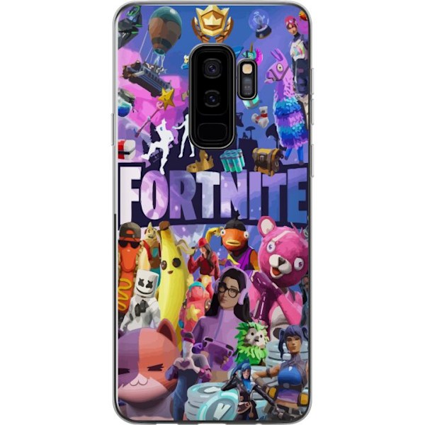 Samsung Galaxy S9+ Gennemsigtig cover Fortnite Skins Emotes Ba