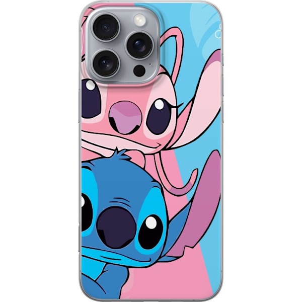 Apple iPhone 16 Pro Max Läpinäkyvä kuori Stitch & Angel