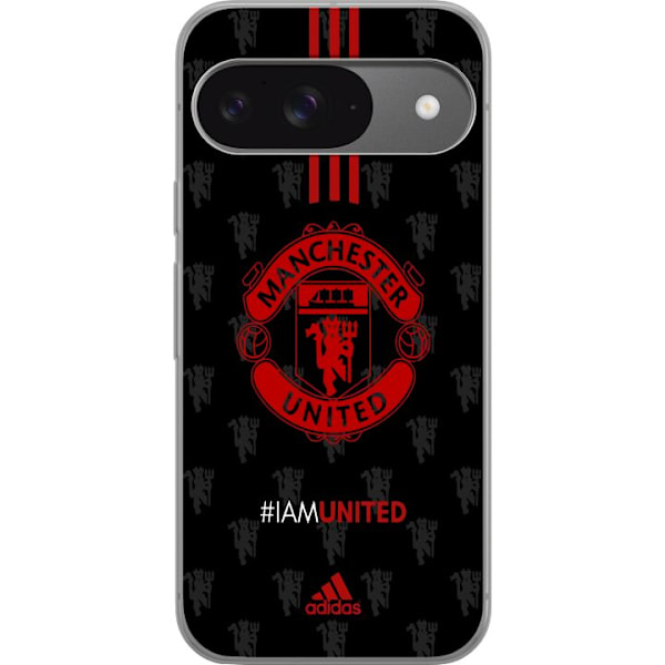 Google Pixel 9 Pro Läpinäkyvä kuori Manchester United