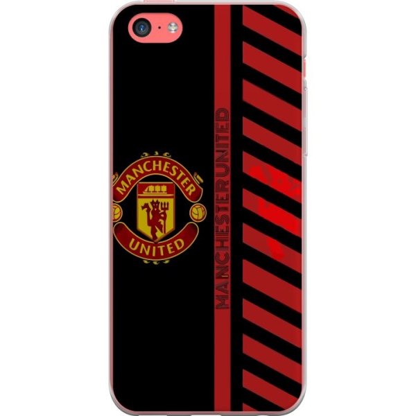 Apple iPhone 5c Gjennomsiktig deksel Manchester United