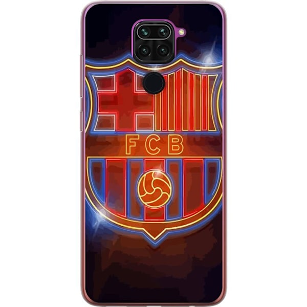 Xiaomi Redmi Note 9 Genomskinligt Skal FC Barcelona