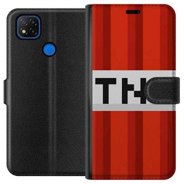 Xiaomi Redmi 9C Tegnebogsetui Minecraft TNT