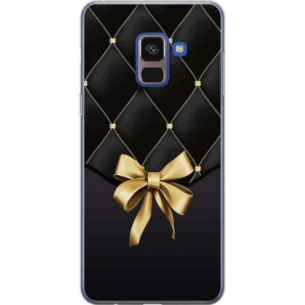 Samsung Galaxy A8 (2018) Läpinäkyvä kuori Tyylikäs Rusetti