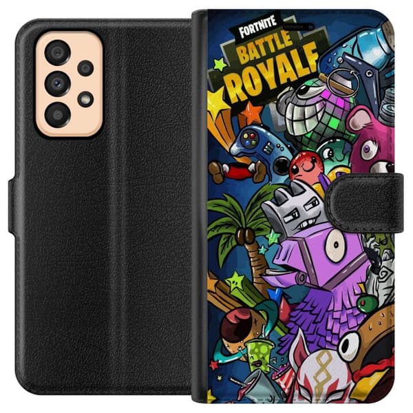 Kompatibelt Plånboksfodral till Samsung Galaxy A33 5G Minecraft