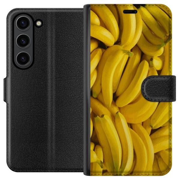 Samsung Galaxy S24+ Plånboksfodral Banana Pattern – lekfull