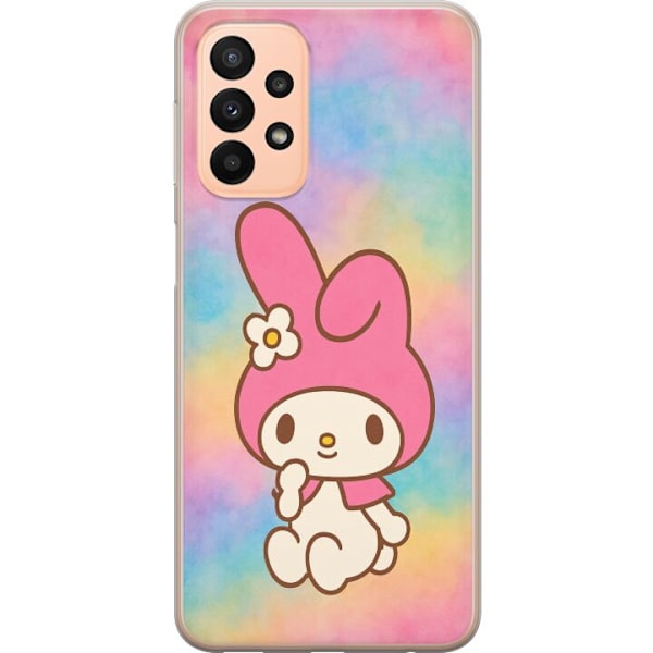 Samsung Galaxy A23 Genomskinligt Skal Kawaii Sanrio My Melody
