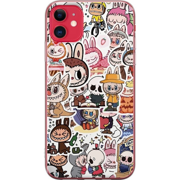 Apple iPhone 11 Genomskinligt Skal Labubu All-Stars – POP MA