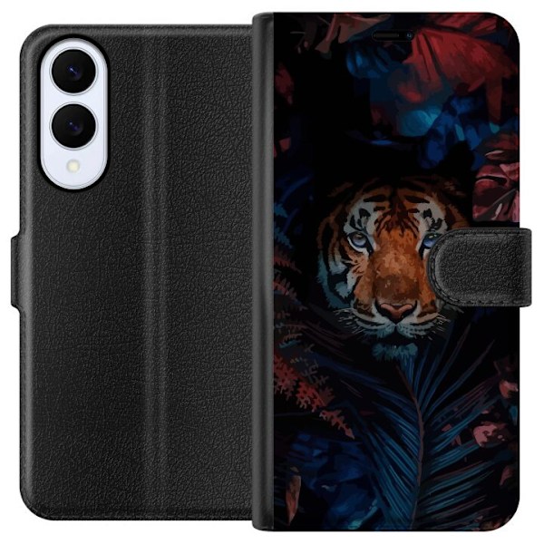 Samsung Galaxy S25 Edge Lommeboketui Tiger