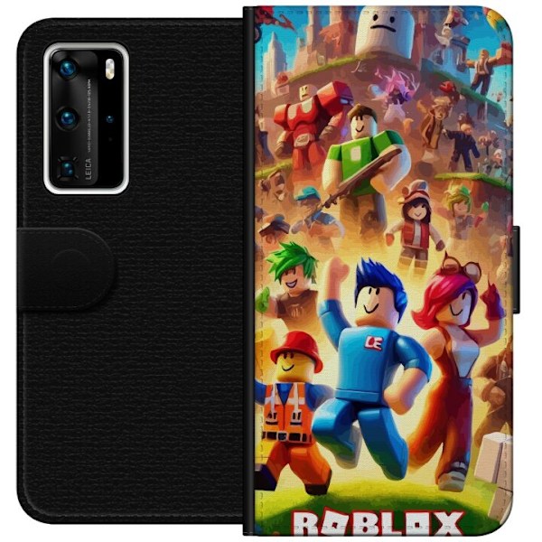 Huawei P40 Pro Tegnebogsetui Roblox