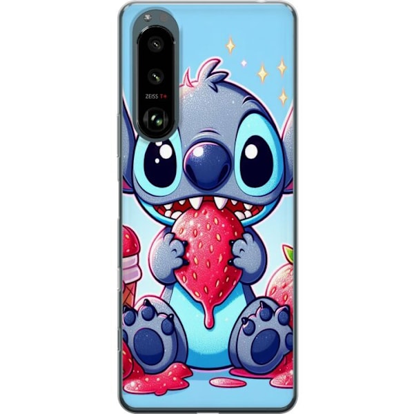 Sony Xperia 5 III Genomskinligt Skal Strawberry Stitch