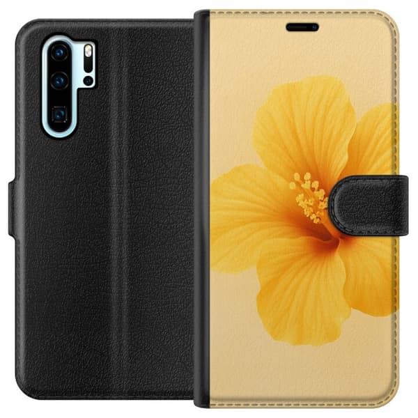 Kompatibelt Lommeboketui til Huawei P30 Pro Lemon Zing