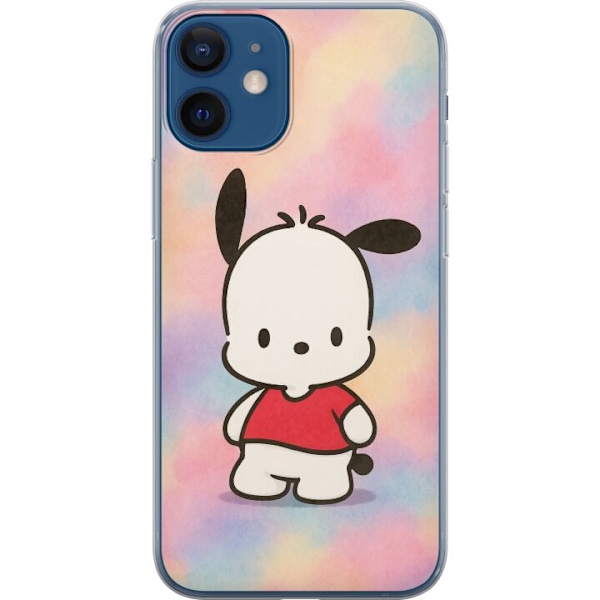 Apple iPhone 12 mini Läpinäkyvä kuori Kawaii Sanrio Pochacco
