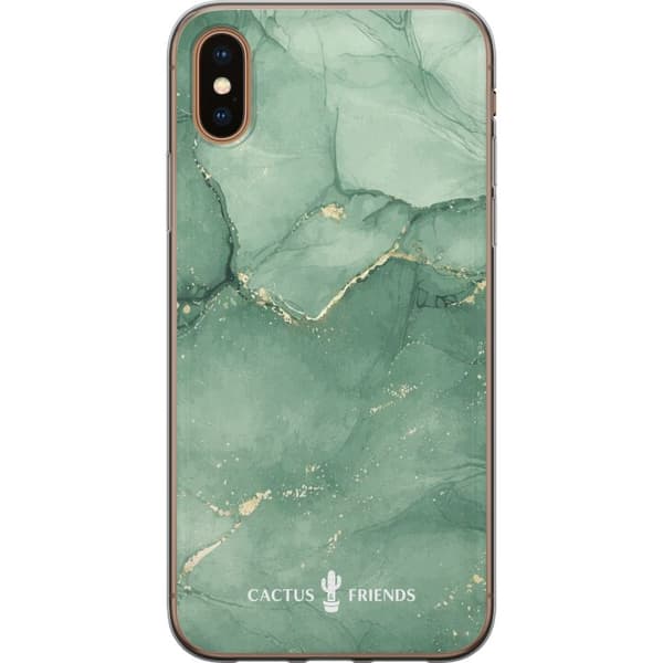 Kompatibelt Mobildeksel til Apple iPhone XS Kaktus og venner – JadeVeins
