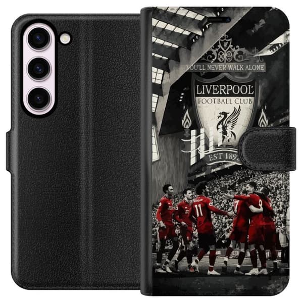 Kompatibel Tegnebogsetui til Samsung Galaxy S23 Liverpool