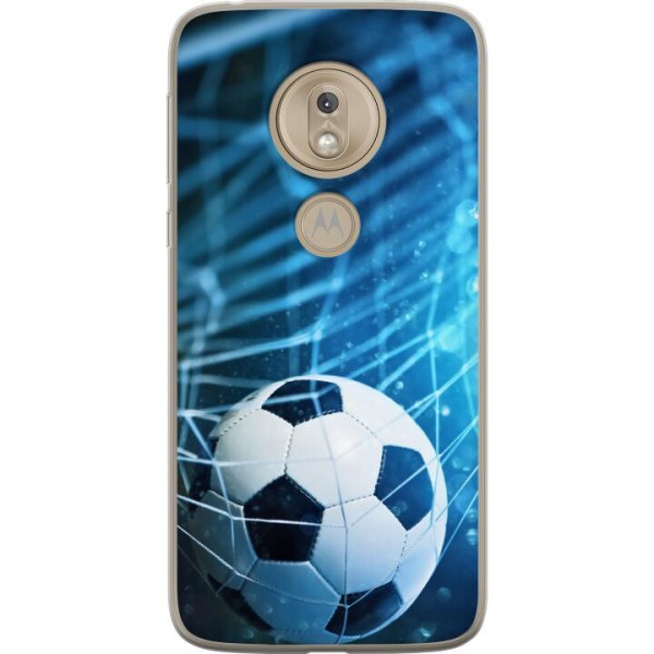 Motorola Moto G7 Play Läpinäkyvä kuori Jalkapallo