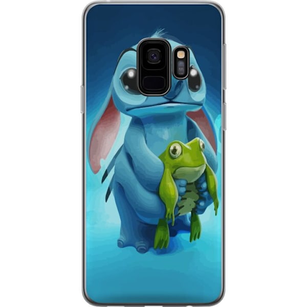 Samsung Galaxy S9 Genomskinligt Skal Stitch och grodan