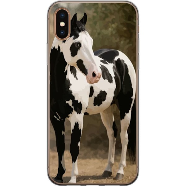 Apple iPhone XS Max Läpinäkyvä kuori Kaunis Hevonen - elegantti hevonen kuva-aihe