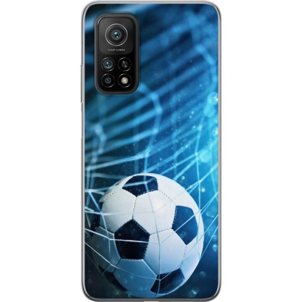 Xiaomi Mi 10T Pro 5G Gennemsigtig cover Fodbold