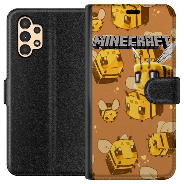 Samsung Galaxy A13 Lompakkokotelo Minecraft Bi