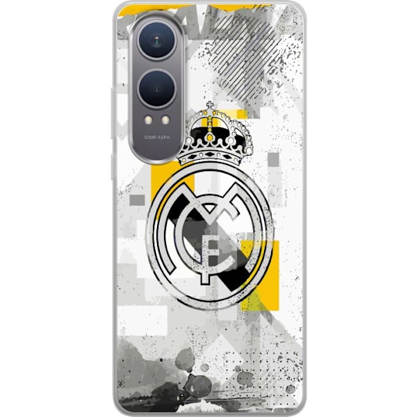 OnePlus Nord CE4 Lite Gjennomsiktig deksel Real Madrid