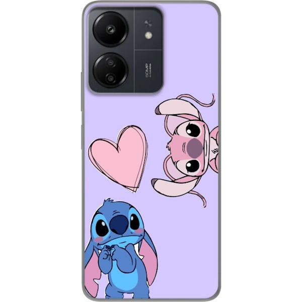 Xiaomi Redmi 13C Gennemsigtig cover Stitch Mode