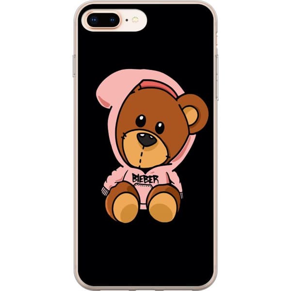 Kompatibel Mobilcover til Apple iPhone 8 Plus Teddybjørn Bieber