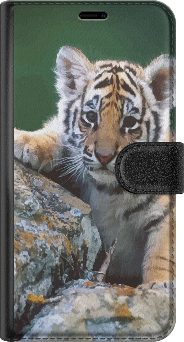 Kompatibelt Lommeboketui til Apple iPhone 11 Tiger