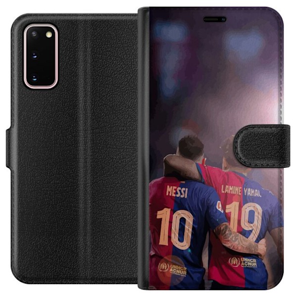 Samsung Galaxy S20 Tegnebogsetui Lamine Yamal VS Messi