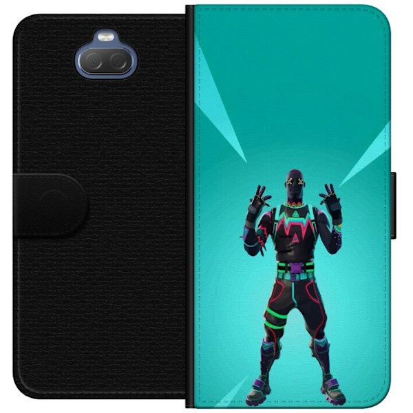 Sony Xperia 10 Plus Tegnebogsetui sort ridder fortnite