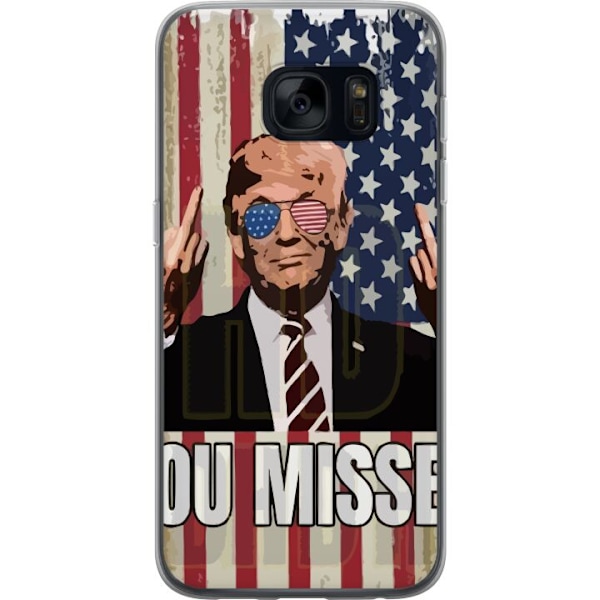 Samsung Galaxy S7 Läpinäkyvä kuori Trump