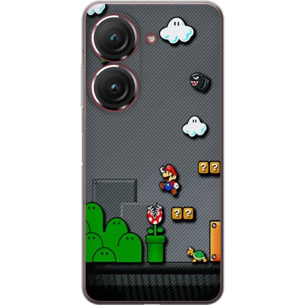 Asus Zenfone 9 Gjennomsiktig deksel Super Mario Bros