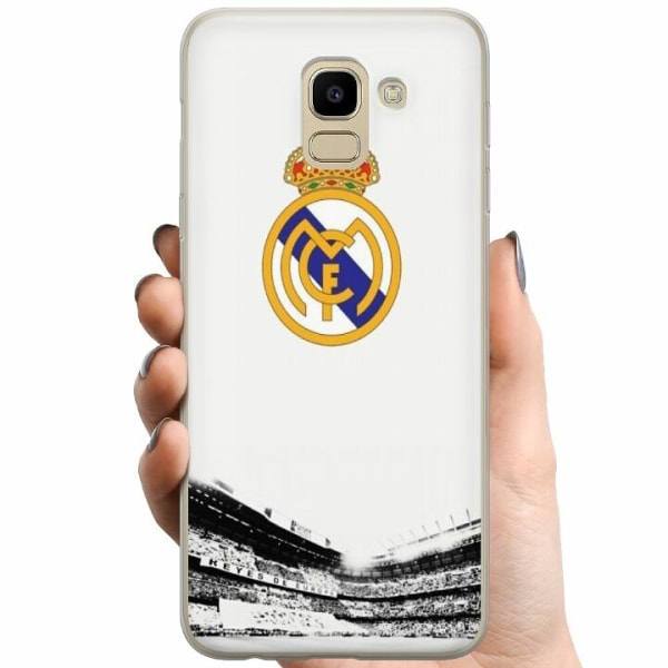 Samsung Galaxy J6 TPU Mobilskal Real Madrid CF