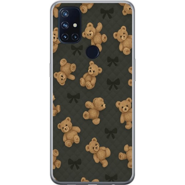 OnePlus Nord N10 5G Gjennomsiktig deksel Teddy Klemmer