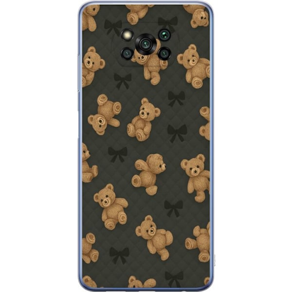 Xiaomi Poco X3 Pro Genomskinligt Skal Teddy Hugs