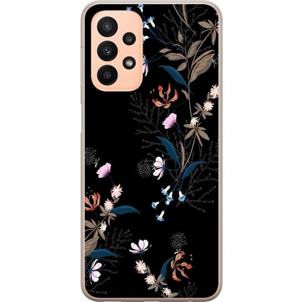 Kompatibelt Mobildeksel til Samsung Galaxy A23 Blomster