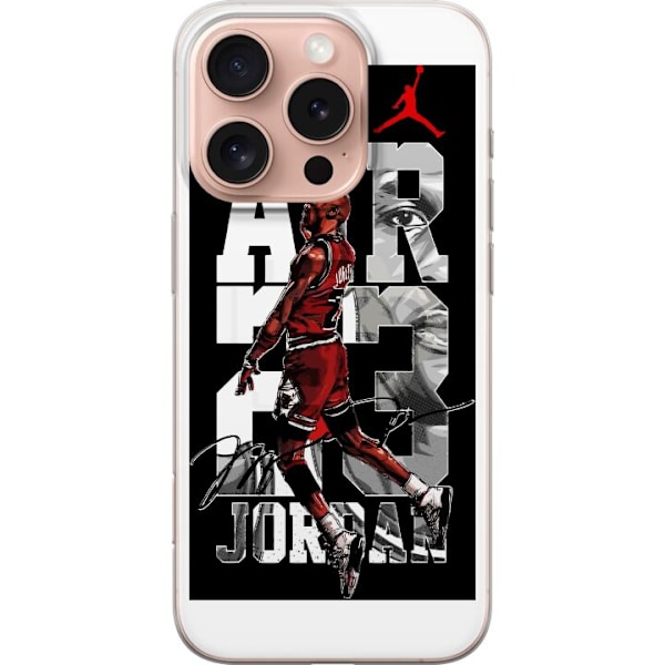 Apple iPhone 16 Pro Läpinäkyvä kuori Air Jordan 23