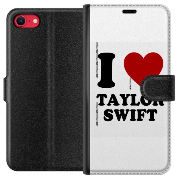 Apple iPhone 8 Lompakkokotelo Taylor Swift