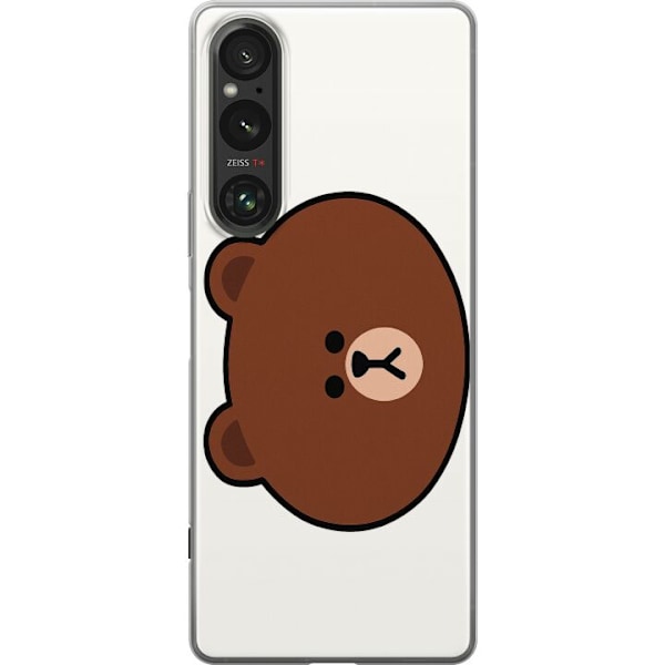 Sony Xperia 1 VI Gjennomsiktig deksel Rund Bjørn