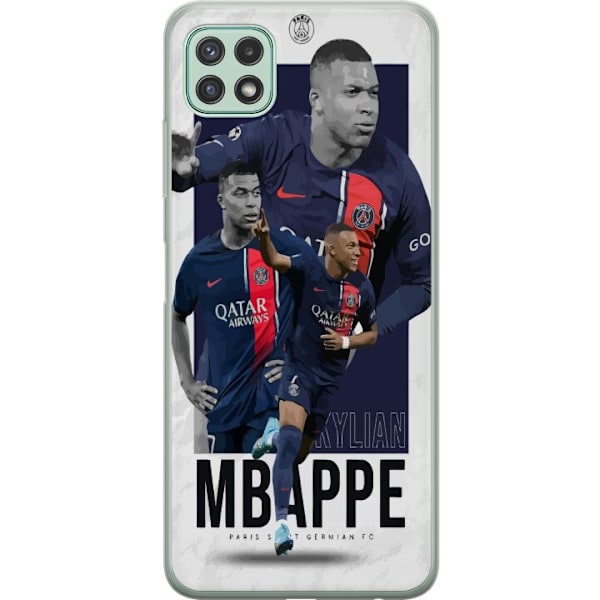 Samsung Galaxy A22 5G Gjennomsiktig deksel Kylian Mbappé