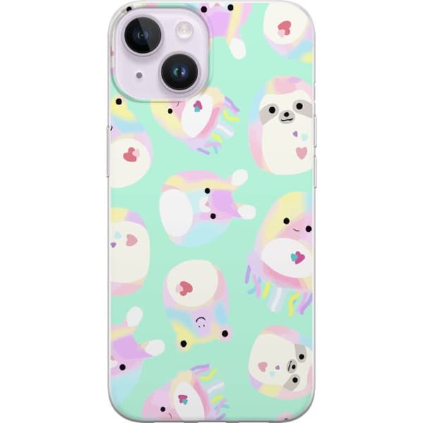 Kompatibelt Mobildeksel til Apple iPhone 14 Squishmallow