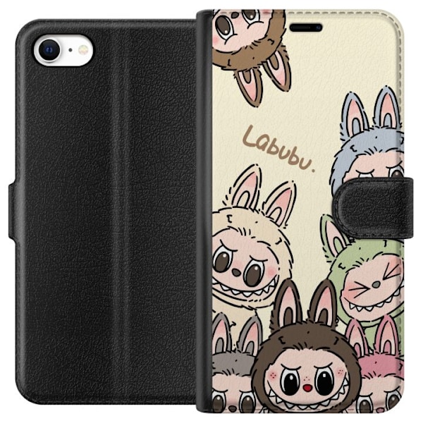 Apple iPhone 6s Tegnebogsetui Labubu Pastel Collection