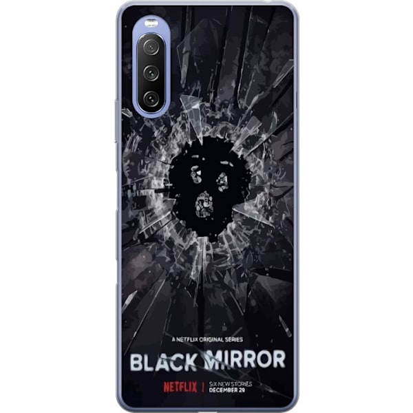 Sony Xperia 10 III Gennemsigtig cover Black Mirror Sci-Fi Netf