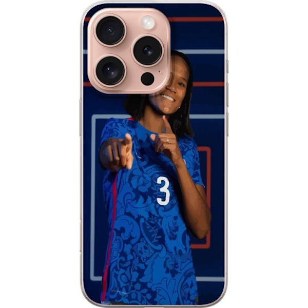 Apple iPhone 16 Pro Gennemsigtig cover Wendie Renard (Lyon)