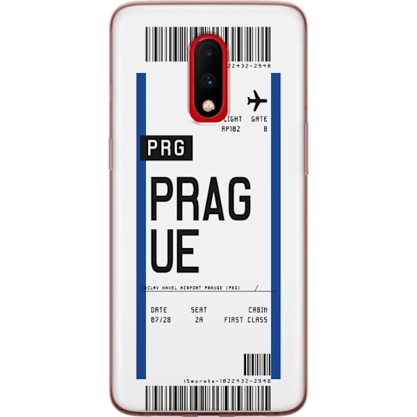 OnePlus 7 Läpinäkyvä kuori Praha