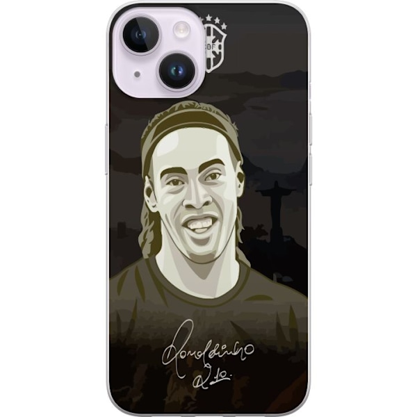 Apple iPhone 15 Läpinäkyvä kuori Ronaldinho