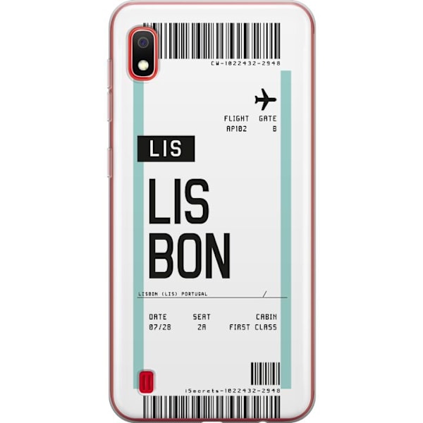 Samsung Galaxy A10 Gennemsigtig cover Lissabon