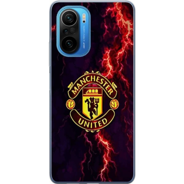 Xiaomi Poco F3 Gennemsigtig cover Manchester United
